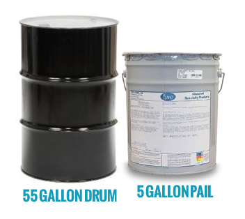 55 Gallon Drum and 5 Gallon Pail | AJ Adhesives 55 Gallon Drum and 5 Gallon Pail